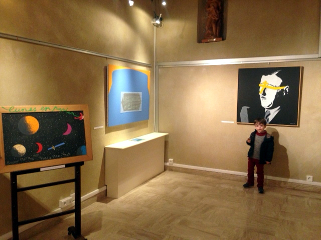 Exposition "La plume et le pinceau", Chapelle Saint-Elme, Villefranche-sur-Me